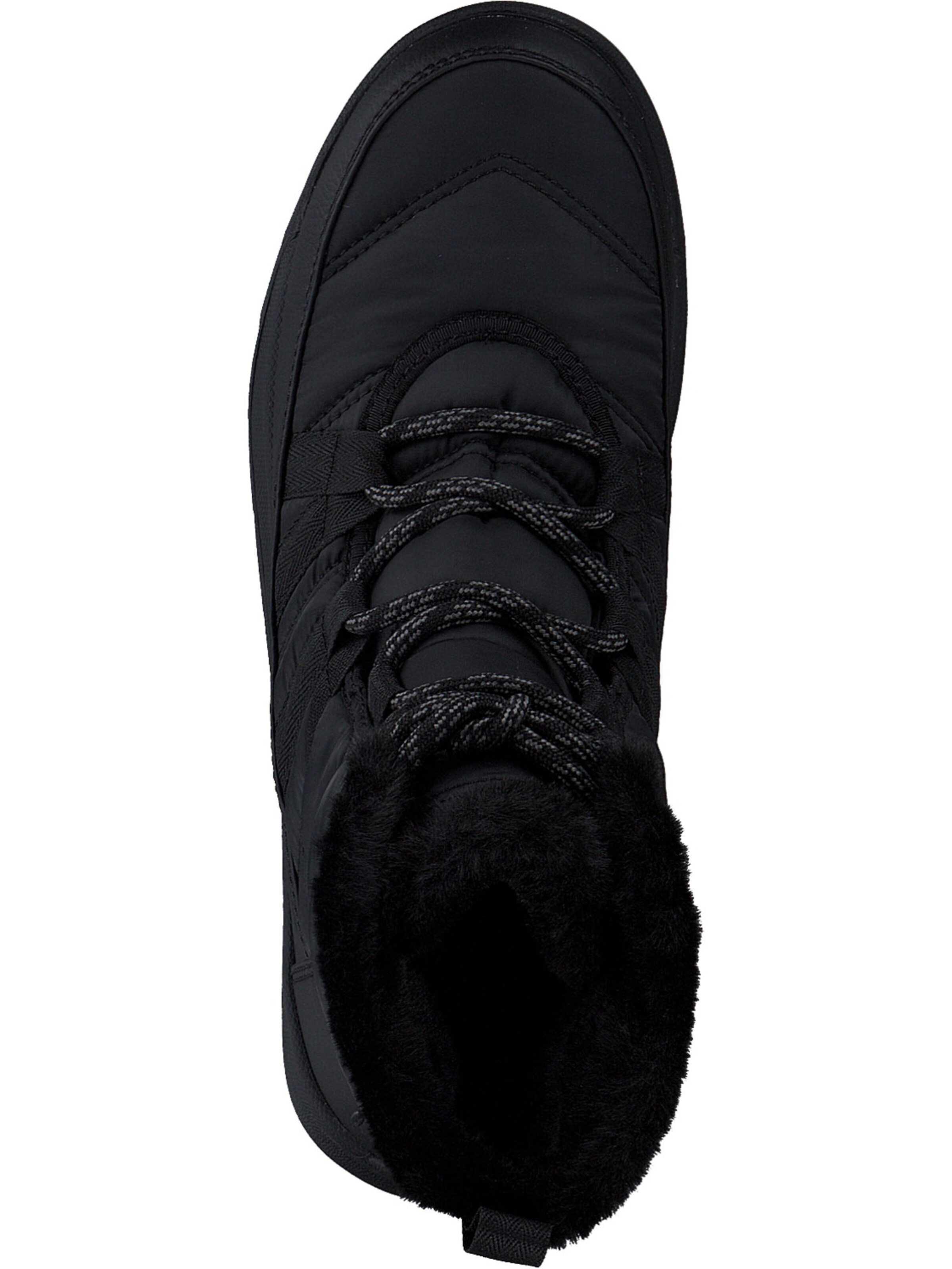 SOREL Schnürstiefelette 'Whitney II Plus' in Schwarz