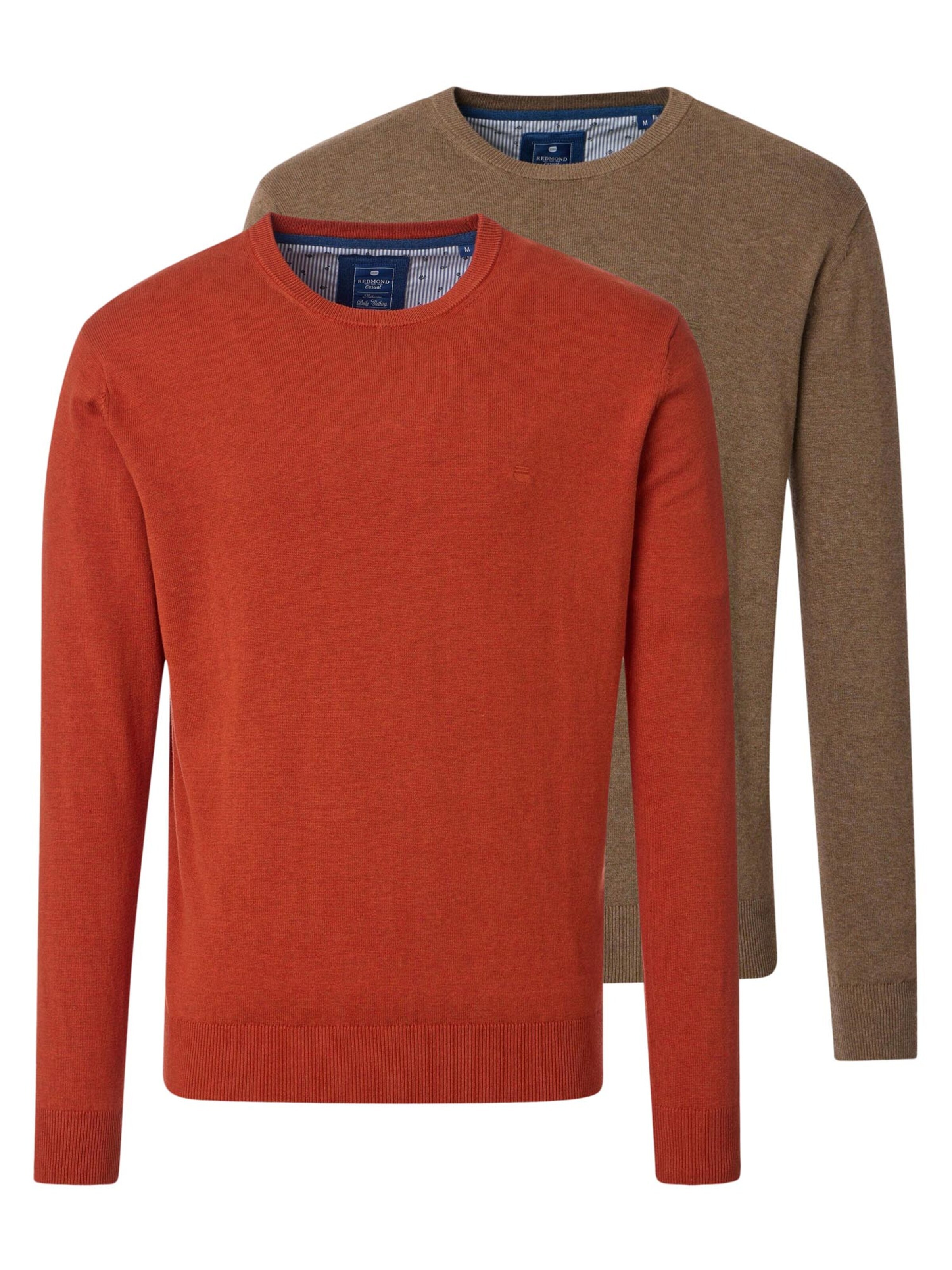 Pull-over 'Basic' redmond en multicouleur : devant
