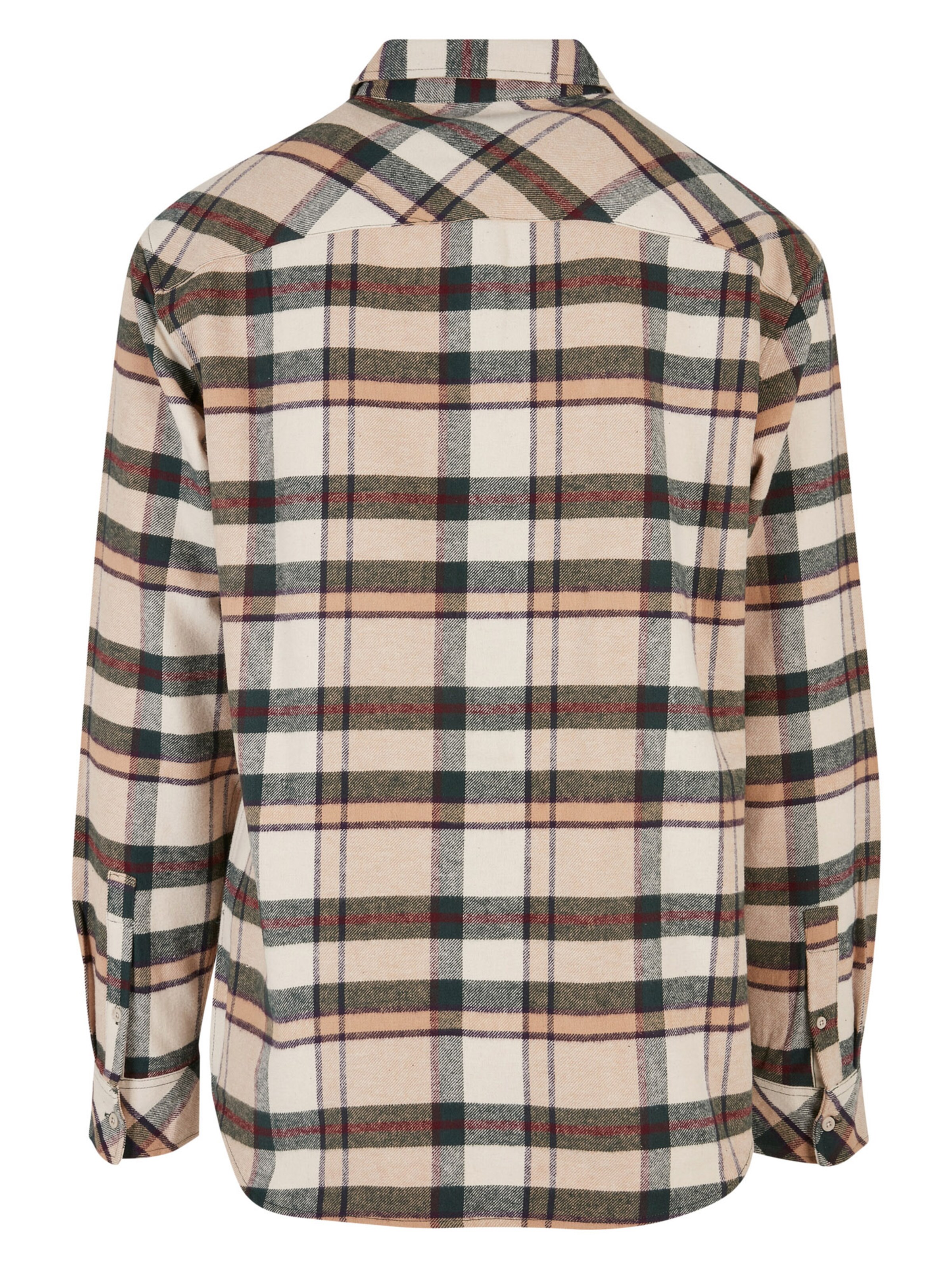 Urban Classics Классический крой Рубашка 'Mountain' в Бежевый