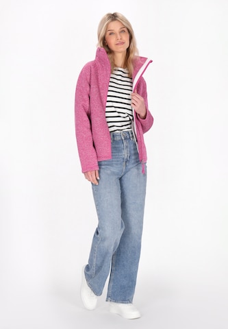 Schmuddelwedda Fleece jacket in Pink