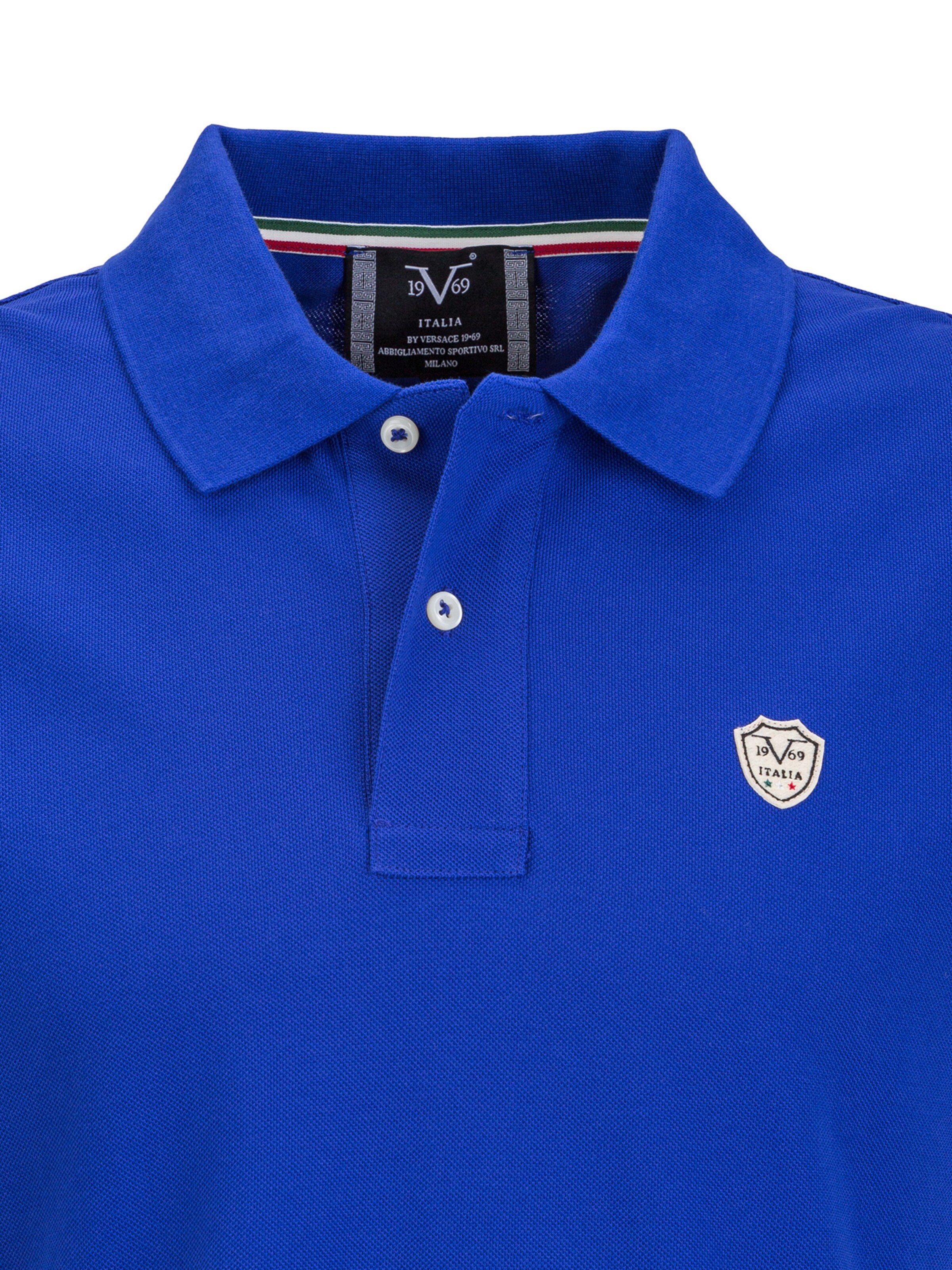 19V69 ITALIA - Camisa 'Emilio' em azul