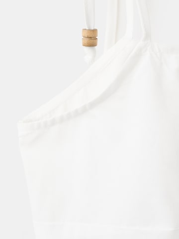 MANGO Top 'JASMIN' - Biela