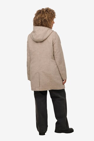 Ulla Popken Between-Seasons Coat in Beige