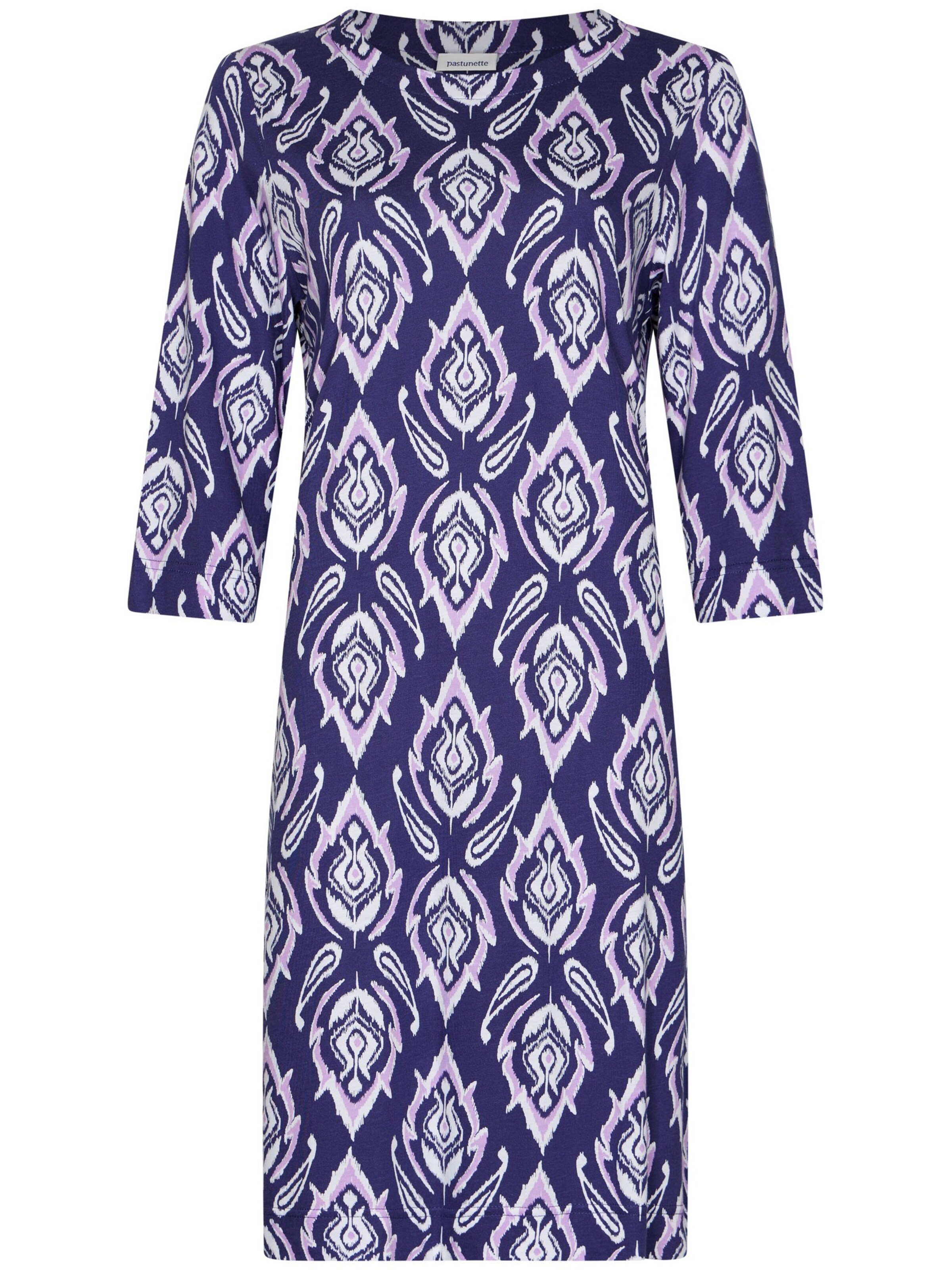 Pastunette Nightgown 'Nightdress 3/4 sleeves (95 cm)' in Blue: front