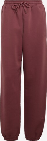 Pantaloni sportivi di ADIDAS BY STELLA MCCARTNEY in rosso: frontale