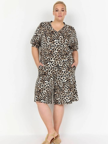 Top ' WA-MALIA 1 ' di Wasabi Concept in beige