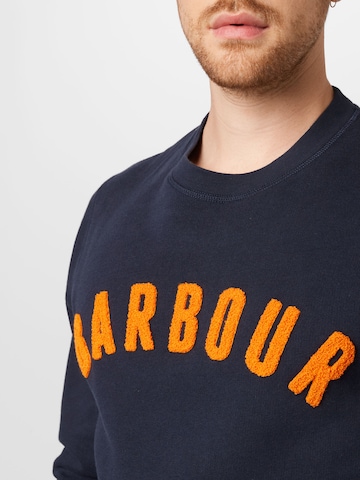Barbour - Sweatshirt em azul