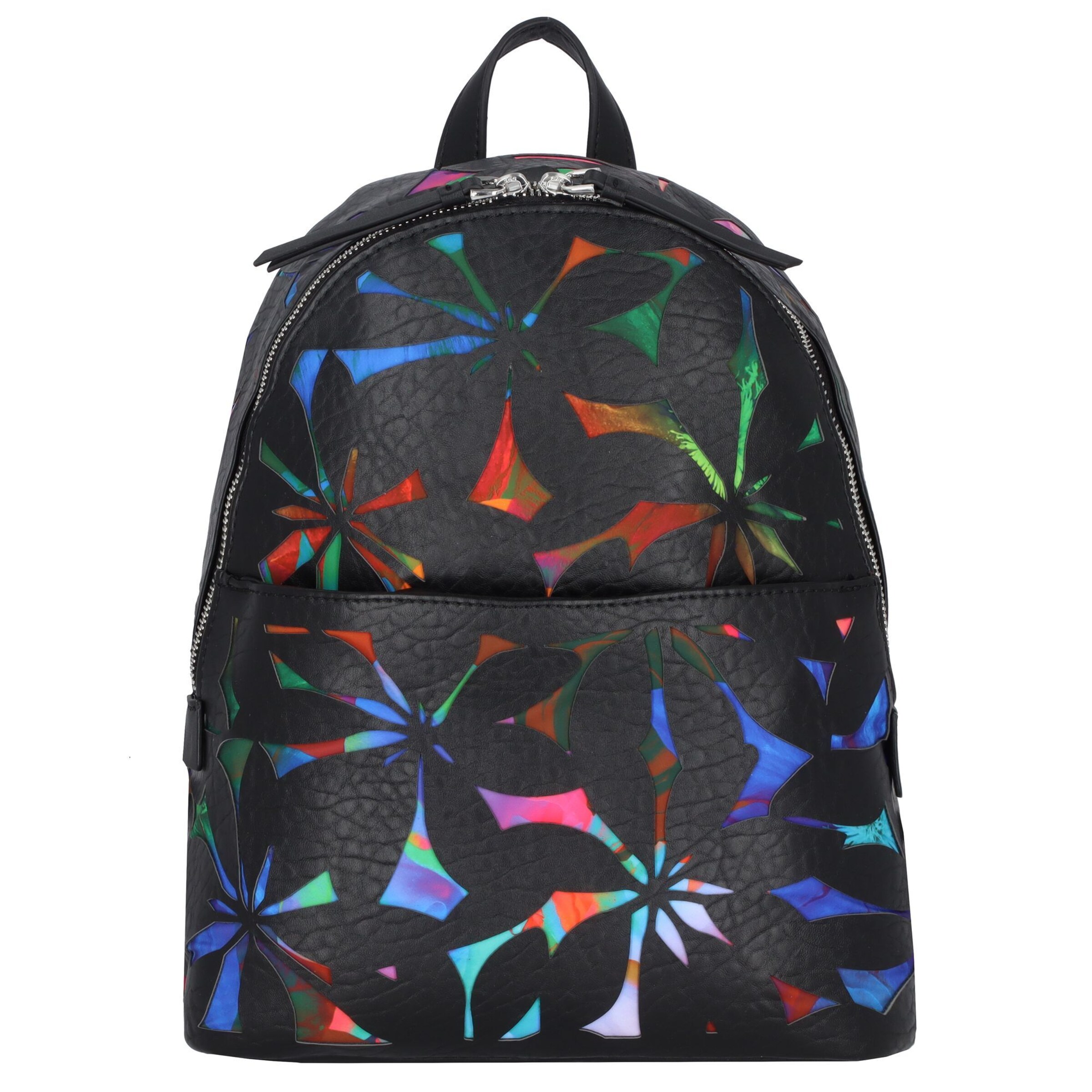 Desigual Rucksack in Schwarz: Vorderseite