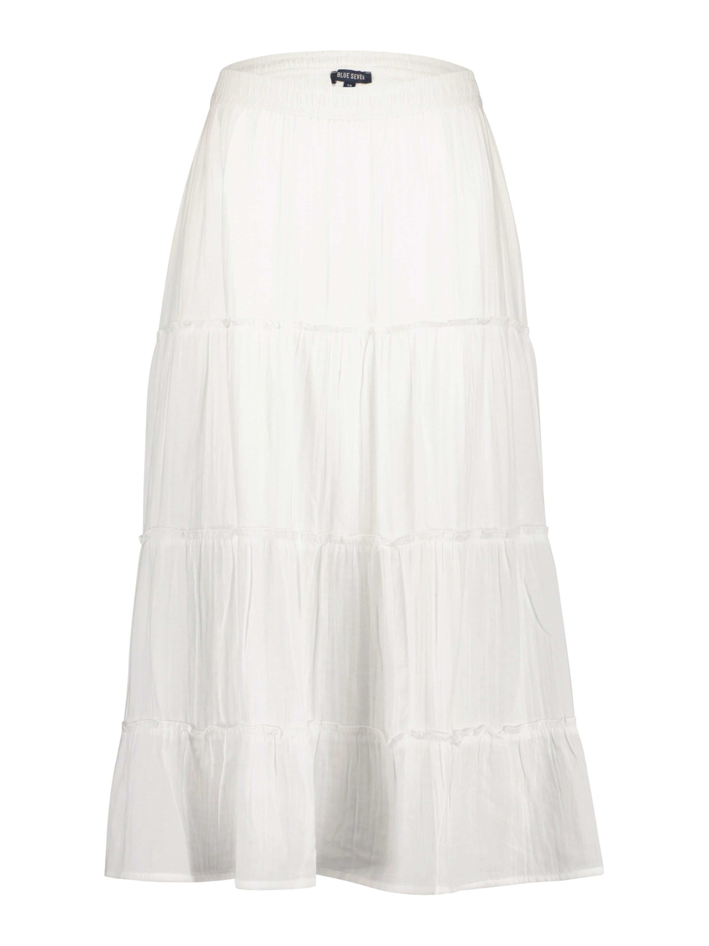 BLUE SEVEN Skirt in White: front