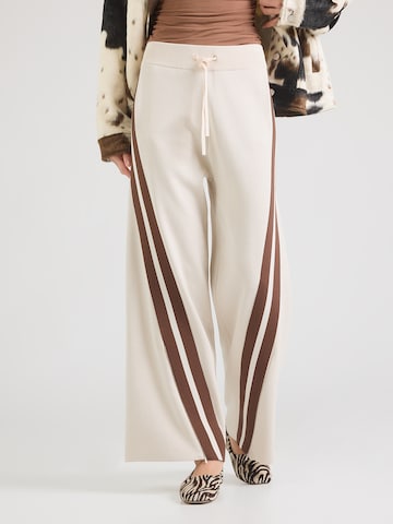 PINKO Wide Leg Housut 'TORMENTA' värissä harmaa: etupuoli