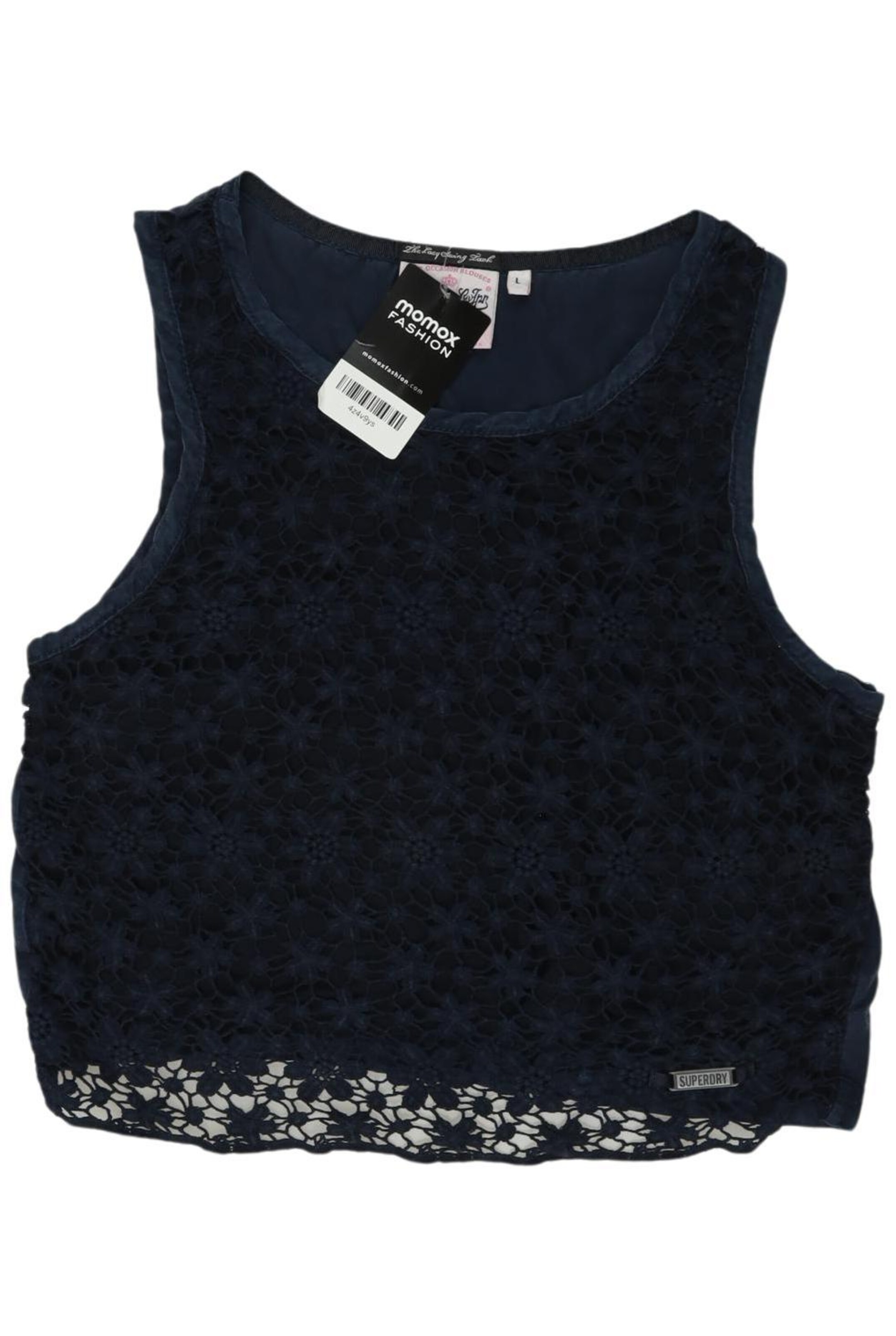 Superdry Top & Shirt in L in Blue: front