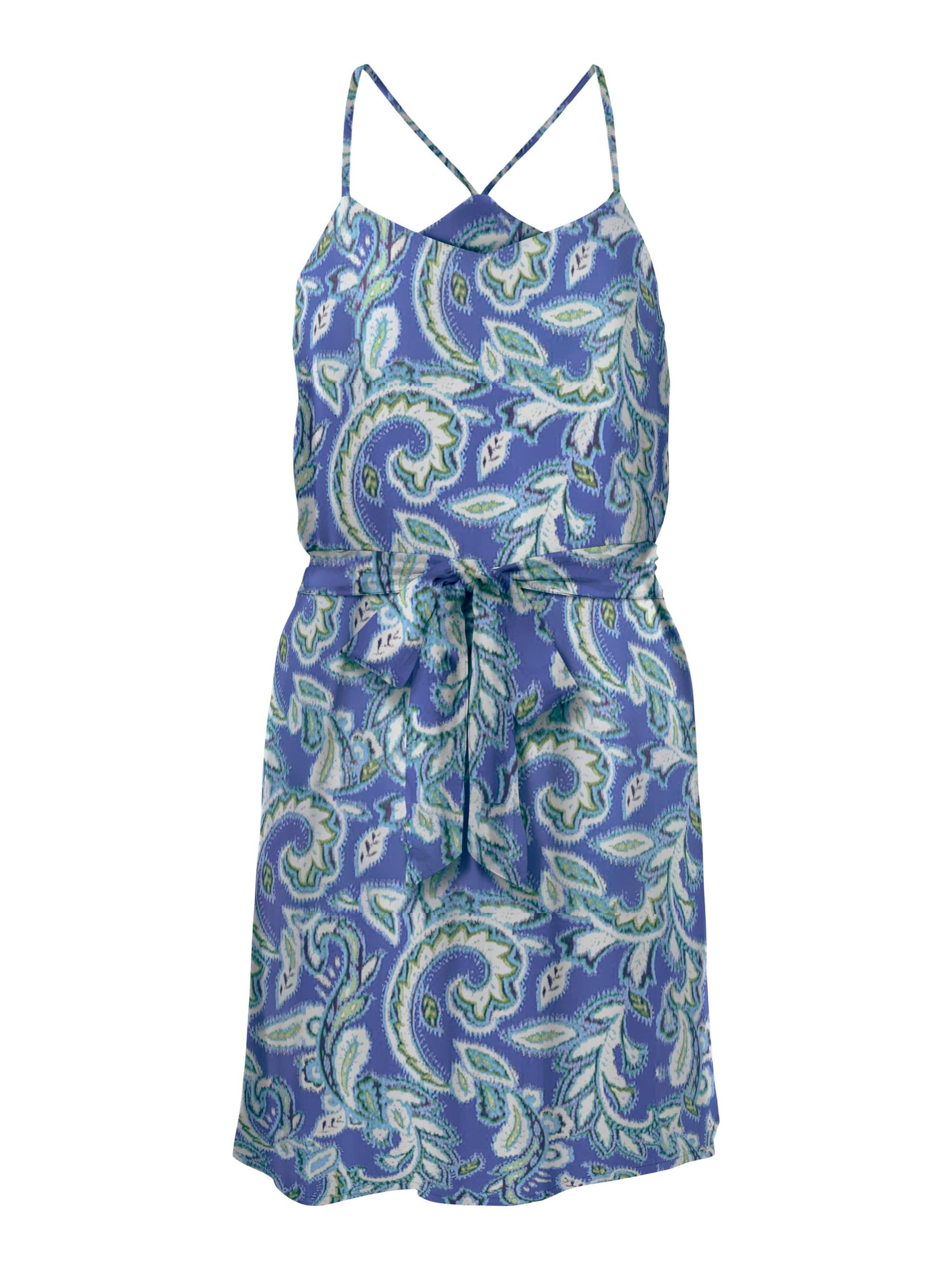 Robe &#x27;ALMA&#x27; ONLY en bleu : devant