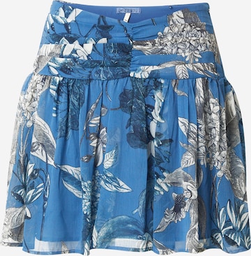 GUESS Rok 'BIANCA' in Blauw: voorkant