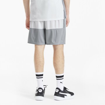 PUMA Loosefit Sporthose in Weiß