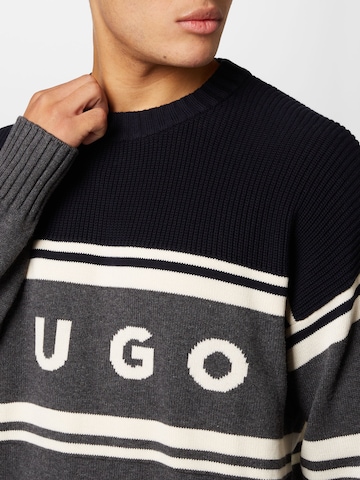 HUGO Pullover 'Sopid' in Grau