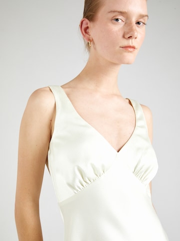 Nasty Gal Φόρεμα κοκτέιλ σε λευκό