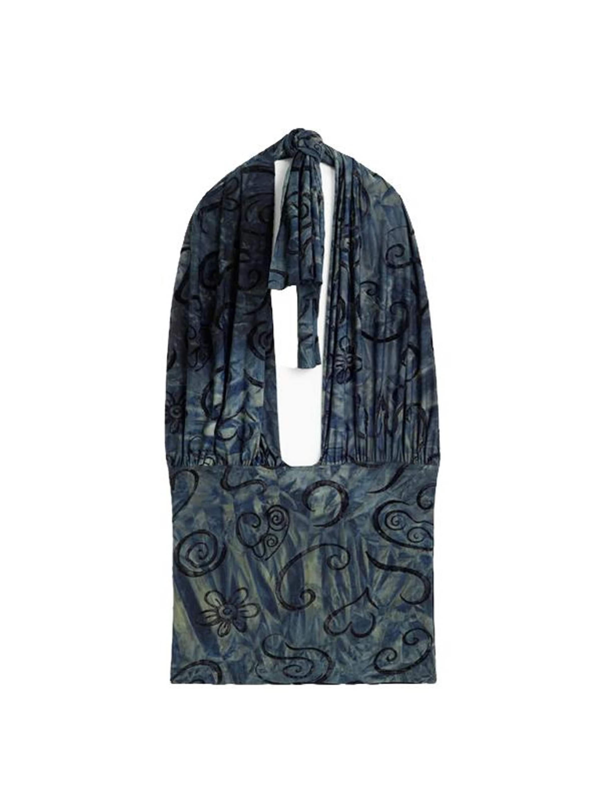 Desigual Top w kolorze niebieski: przód
