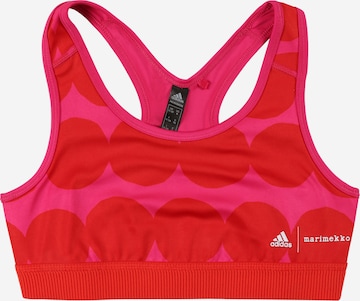 ADIDAS PERFORMANCE Sport-BH in Rot: predná strana