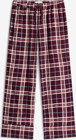 Tommy Hilfiger Underwear Pyjama 'Essential' värissä punainen: etupuoli