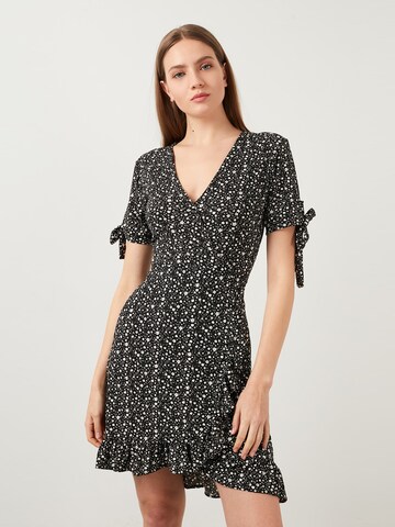 LELA Summer Dress 'Lela' in Black: front