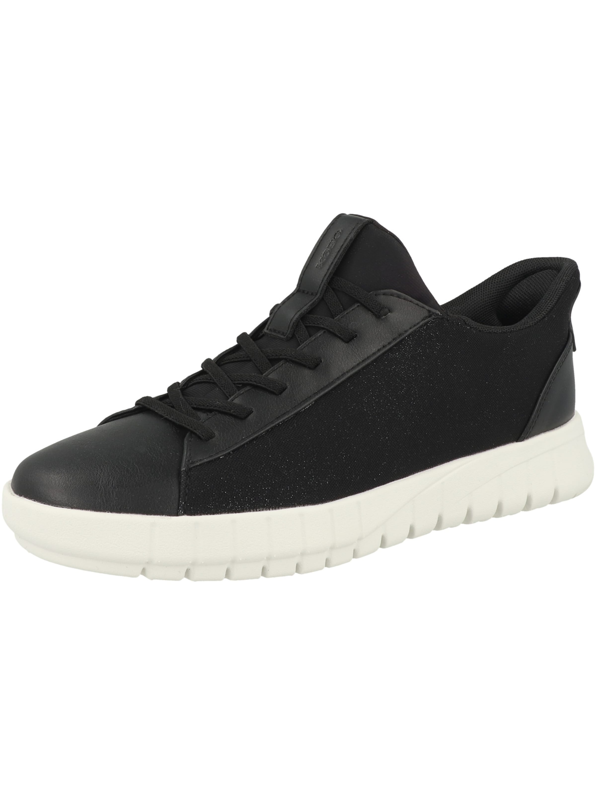 Baskets basses 'Flextride Plus' GEOX en noir : devant