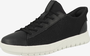 Baskets basses 'Flextride Plus' GEOX en noir : devant