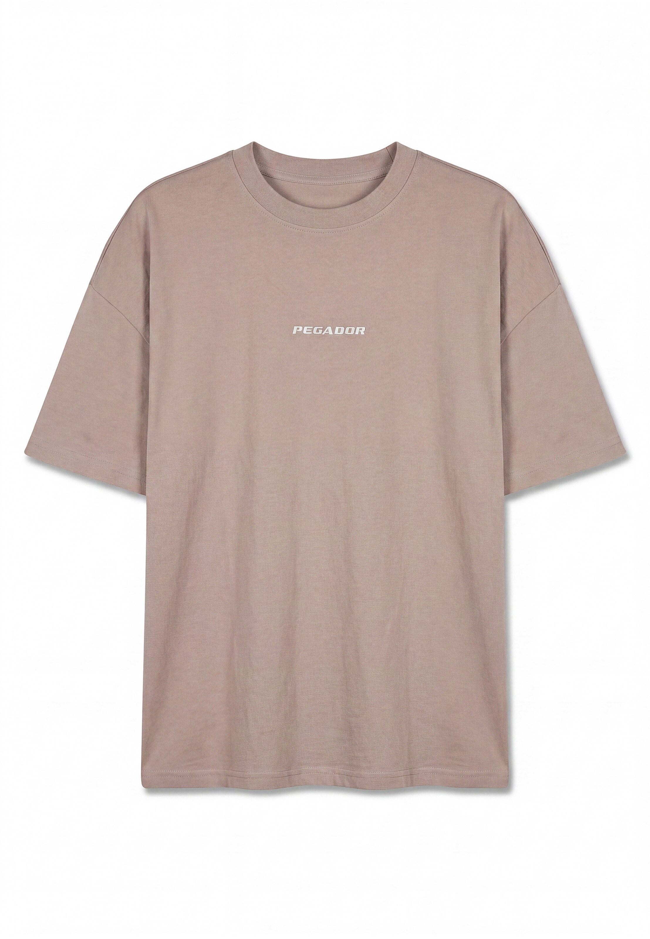Maglia extra large 'Bracy' di Pegador in grigio: frontale