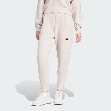 ADIDAS SPORTSWEAR Конический (Tapered) Спортивные штаны 'Z.N.E.' в Ярко-розовый: спереди