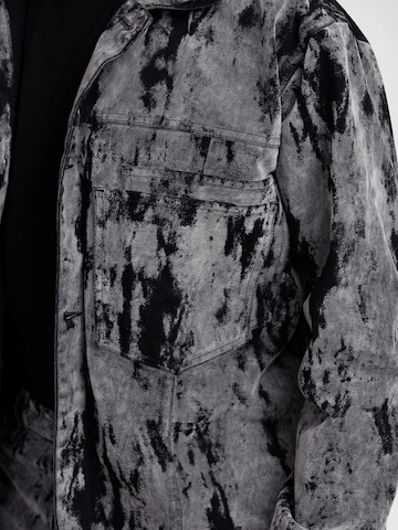 YVZ Denim Between-Season Jacket 'Moon' in Grey