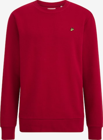 WE Fashion Sweatshirt in Red: front