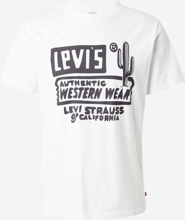 Regular Tricou de la LEVI'S ® pe alb: față