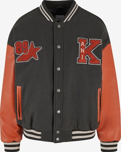 Karl Kani Prijelazna jakna u narančasta / crna / bijela, Pregled proizvoda