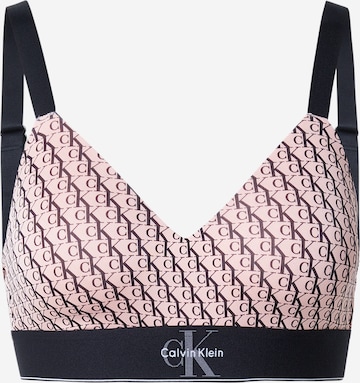Calvin Klein Underwear Сутиен в розово: отпред