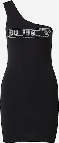 Juicy Couture Sukienka 'DIGI ASYM' w kolorze czarny: przód