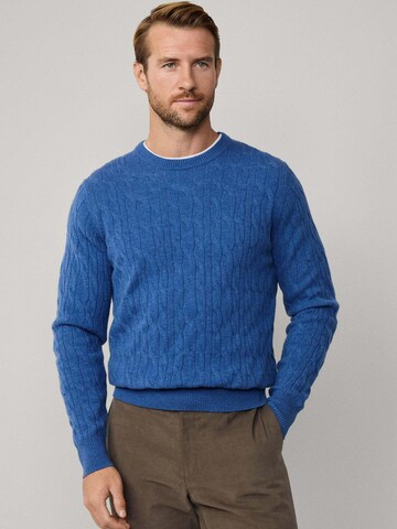Hackett London Sweater in Blue: front