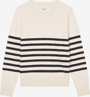 Marc O'Polo DENIM Sweater in Beige: front