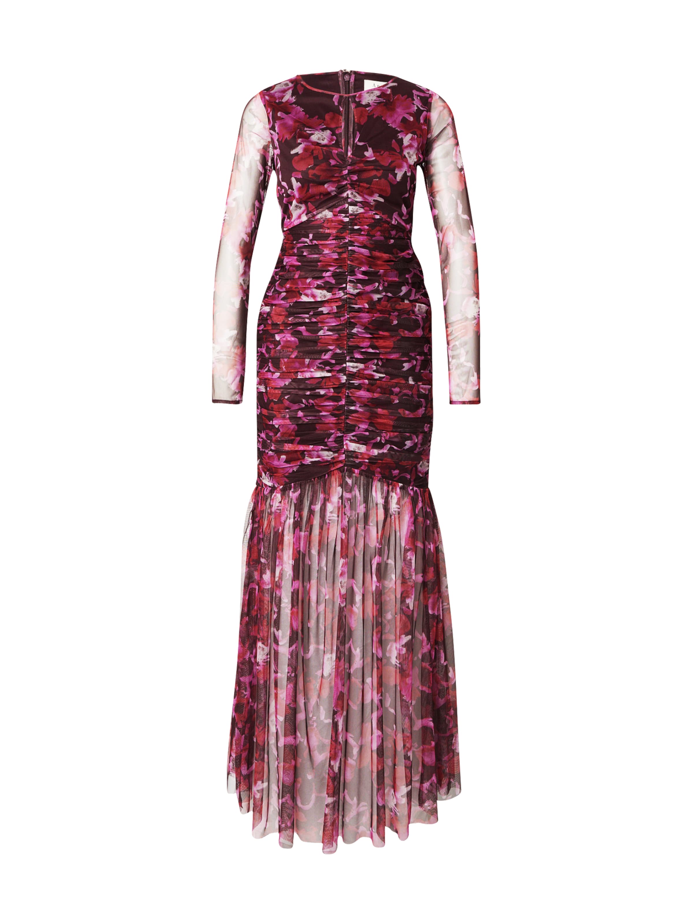 Maya Deluxe Dress in Red: front