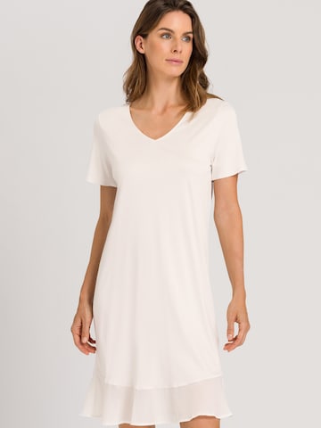 Chemise de nuit ' Faye ' Hanro en blanc : devant