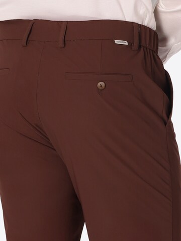 Regular Pantalon fonctionnel 'York High-Perform12 Active' Distretto12 en marron