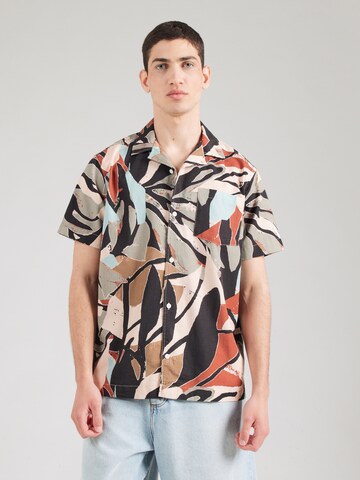 Kronstadt - Ajuste regular Camisa 'Cosimo' en Mezcla de colores: frente