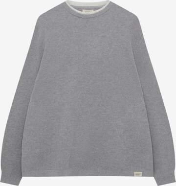 Pull&Bear Pullover i grå: forside