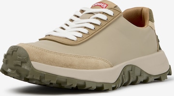 CAMPER Platform trainers ' Drift Trail ' in Beige: front