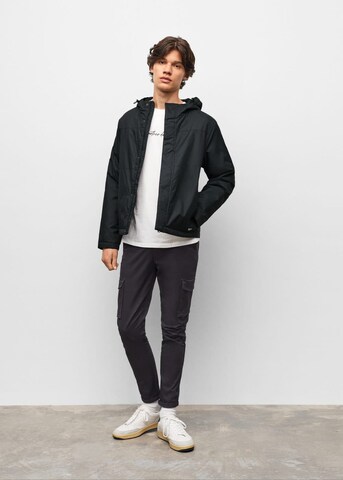 MANGO TEEN Between-Season Jacket 'George' in Black