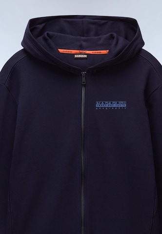 NAPAPIJRI - Sudadera con cremallera 'B-Vanni' en azul