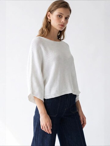 Pulover 'Pullover' de la MixRay pe alb