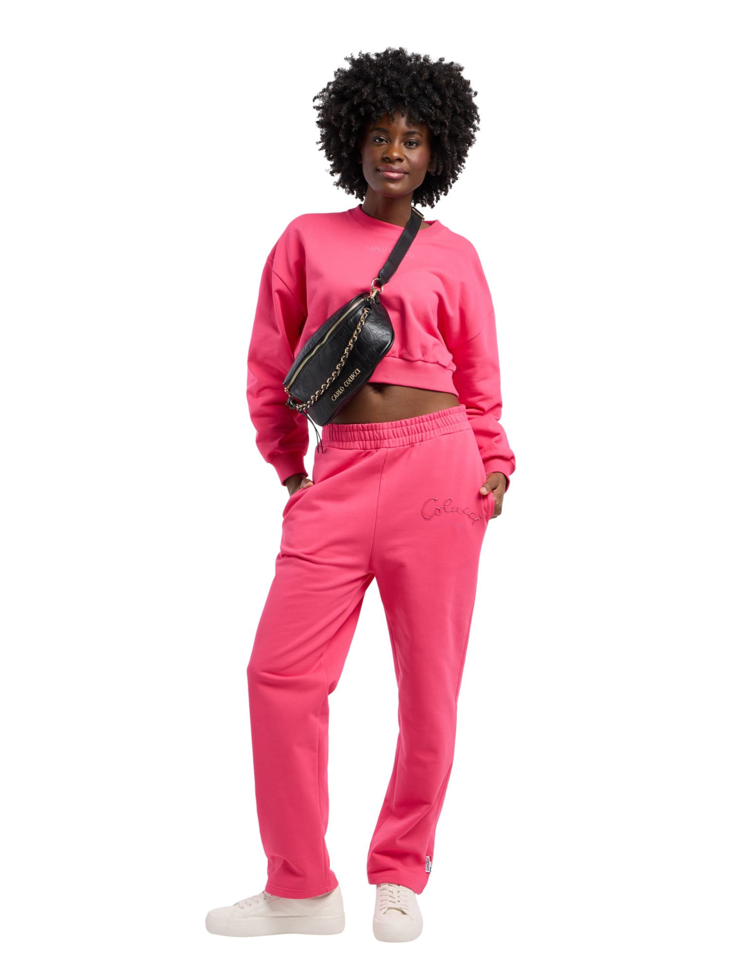 Carlo Colucci Umhängetasche 'Dolcetti' in Schwarz: Vorderseite