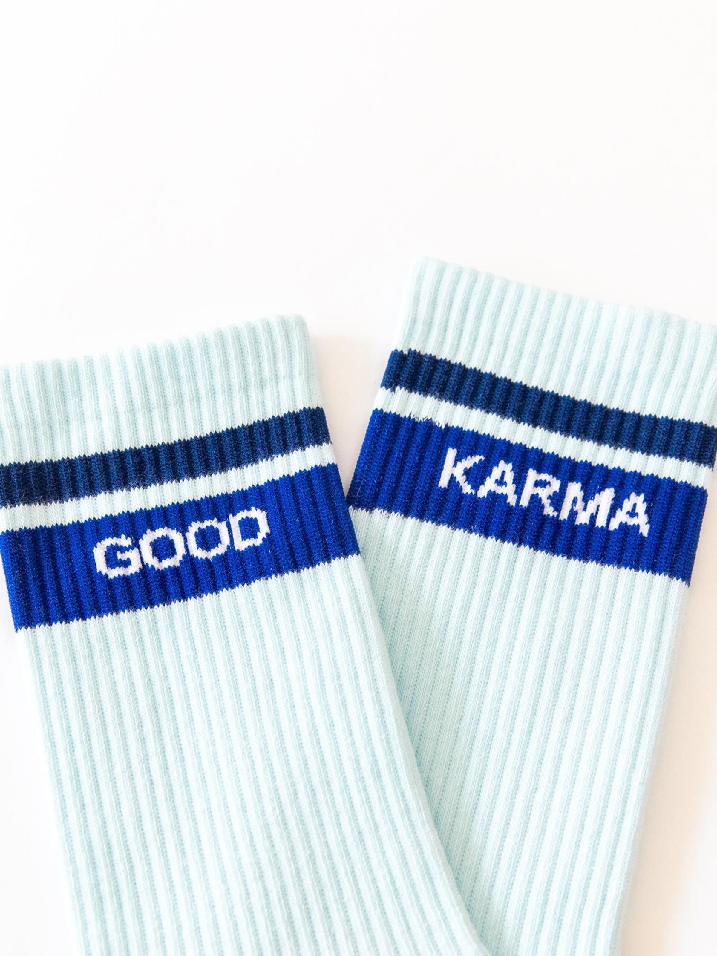 Divasya Socks 'Good Karma' in Blue