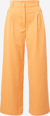 Pantalon à pince Monki en orange : devant