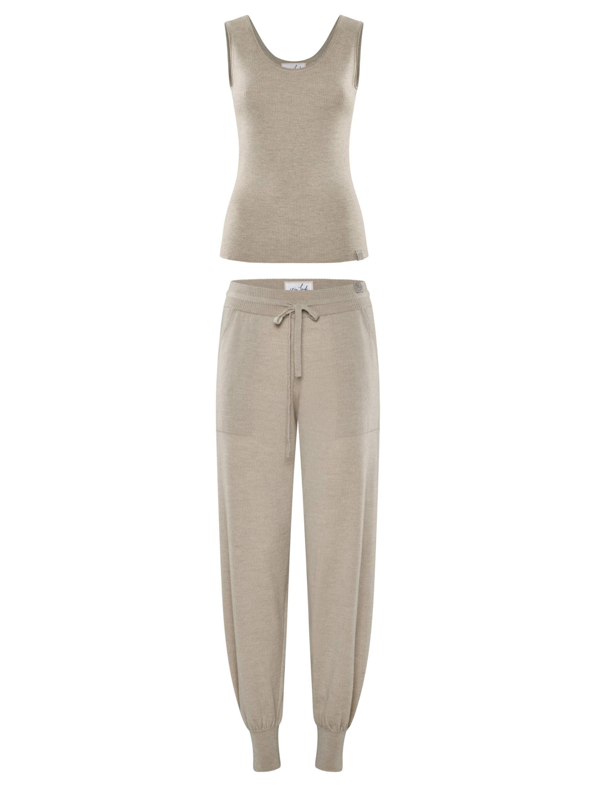 Tenue d'intérieur 'Blossom & Bella' YOU LOOK PERFECT en gris : devant