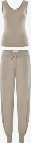 Tenue d'intérieur 'Blossom & Bella' YOU LOOK PERFECT en gris : devant